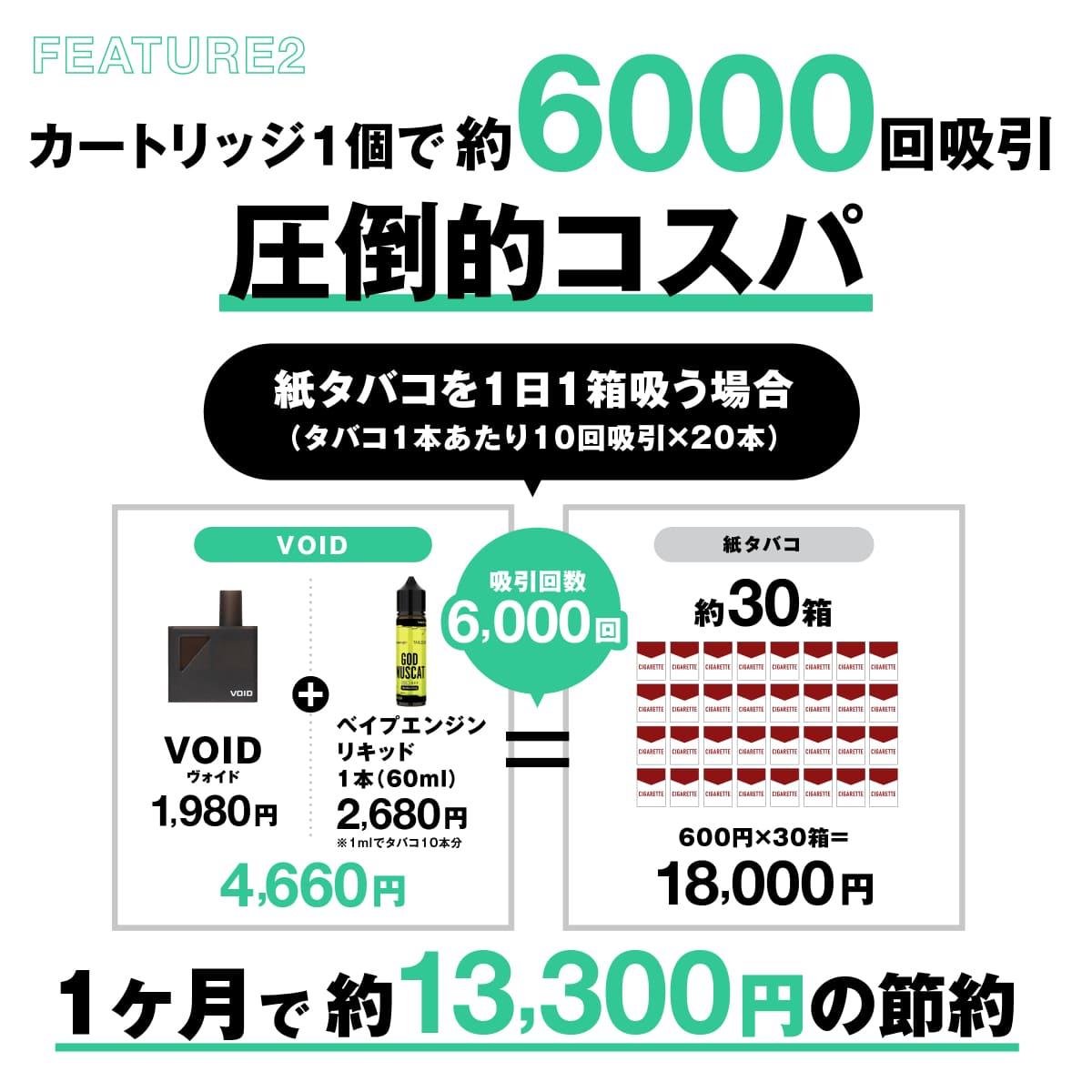 TARLESS NEXT(ターレスネクスト) VOID カートリッジ