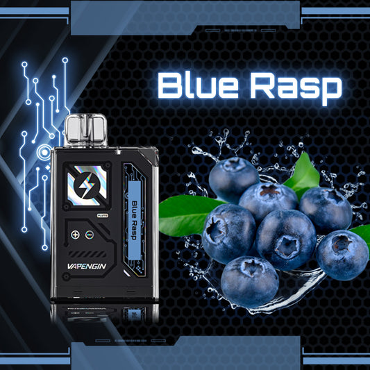 【予約商品】 Vapengin7500 (ベイプエンジン)Blue Rasp (ブルーラスプ)