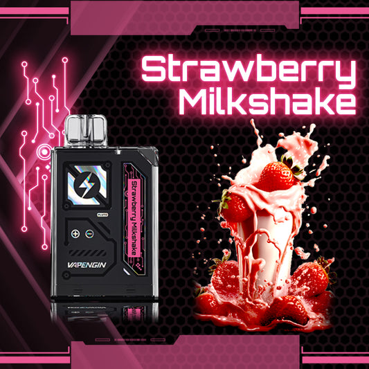 【予約商品】 Vapengin7500 (ベイプエンジン) Strawberry Milkshake (ストロベリーミルクシェイク)